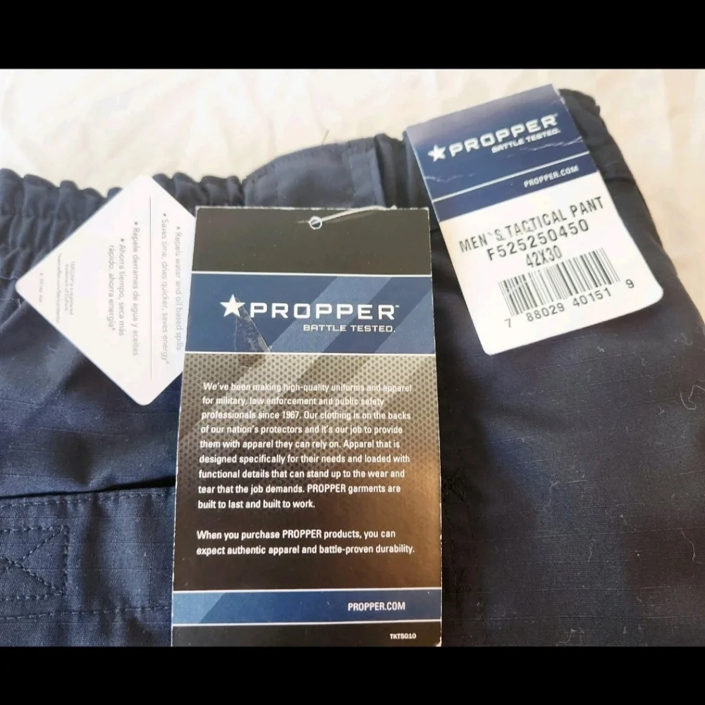 NEW  Propper Men Tactial Pants Battle Tested Teflon Fabric Protection Size 42/30